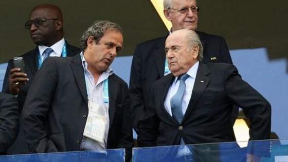 Platini y Blatter