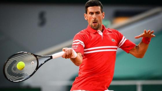 Roland Garros Novak Djokovic