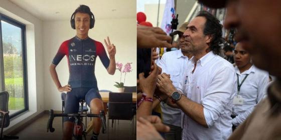 Egan Bernal, ciclista.