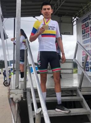 Robert Plazas, ciclista.
