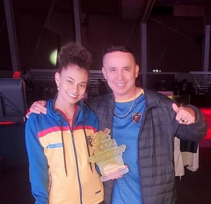 Andrea Ramírez y Rene Forero.
