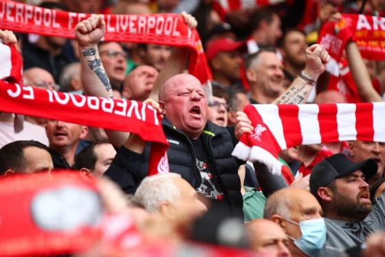 Hinchas del Liverpool