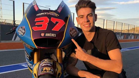 Augusto Fernández gana la carrera de Moto2