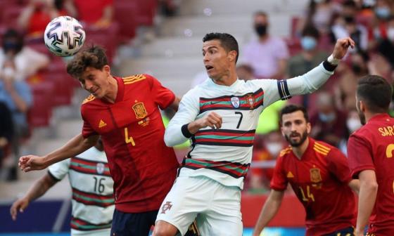 Nations League España vs Portugal