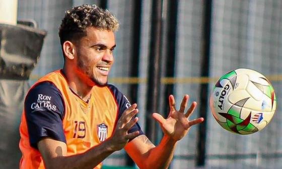 Luis Diaz en Junior