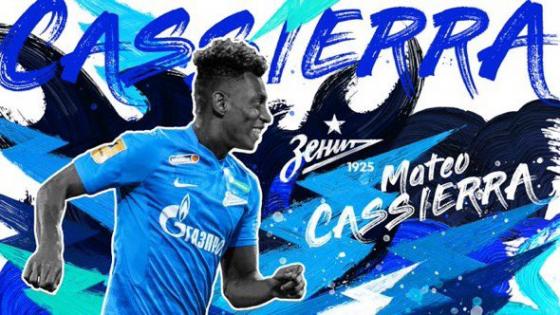 Mateo Casierra al Zenit