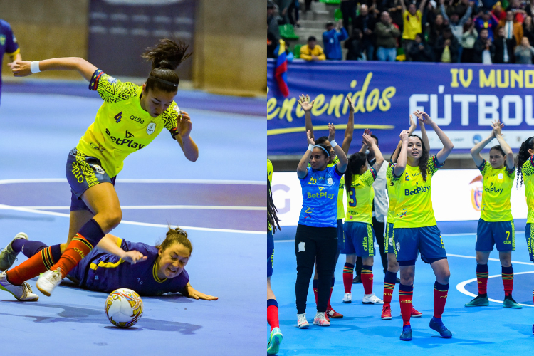 Colombia es semifinalista del Mundial Femenino de Fútbol de Salón