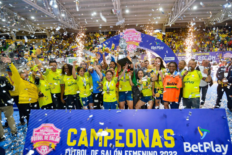 La Selección Colombia Femenina conquistó el Mundial de Futsal 2022