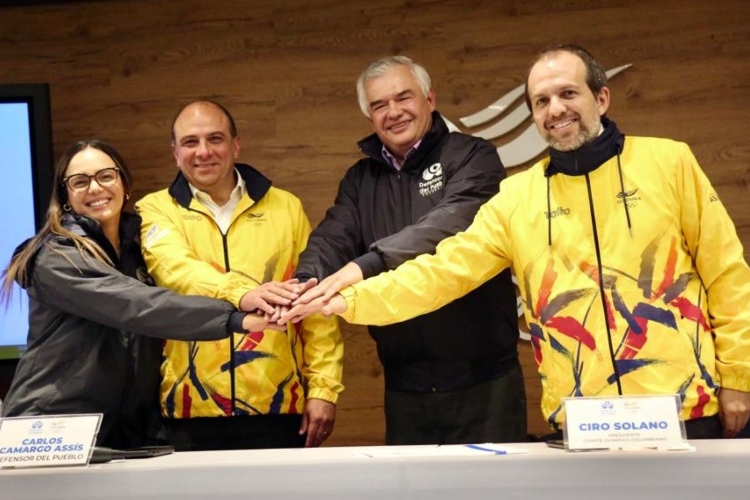 Firmado memorando de entendimiento para el deporte colombiano