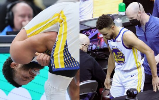 NBA: Stephen Curry preocupa a los Warriors tras lesión