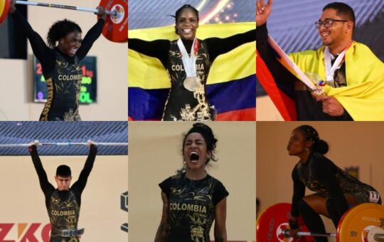 El mejor Mundial de pesas de la historia para Colombia