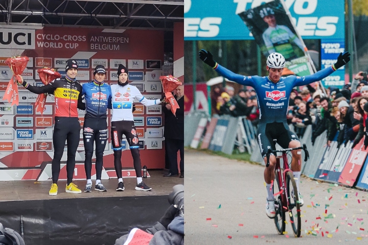 Lección de Van Der Poel a Van Aert en ciclocross