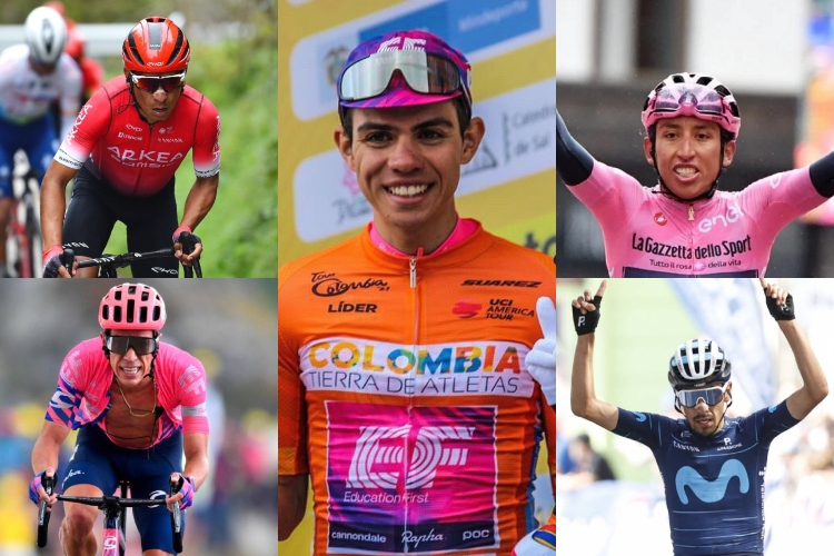 ¿Nacionales de Ruta de lujo?: Egan, Rigo, Sosa, Nairo, Higuita...