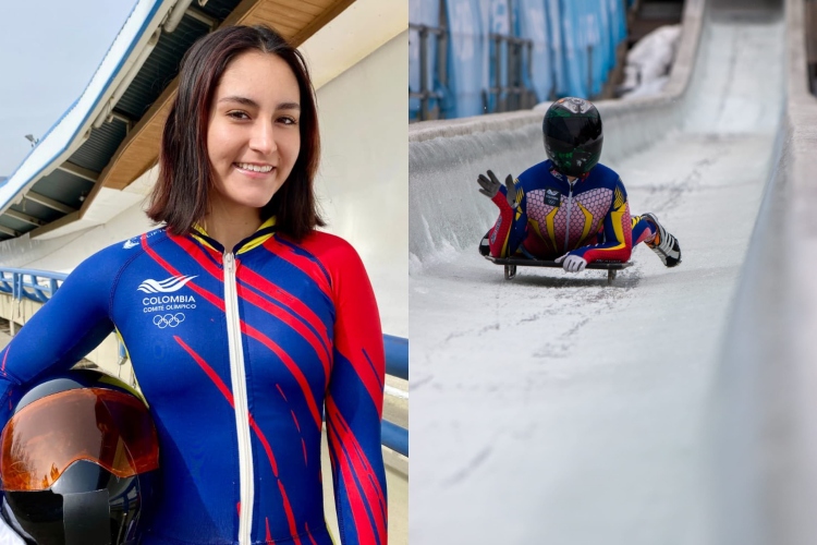 Decorosa actuación de Laura Vargas en el Mundial de Skeleton
