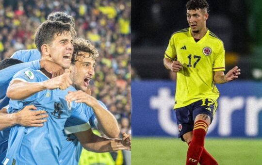 Dura caída: Colombia perdió ante Uruguay en el hexagonal