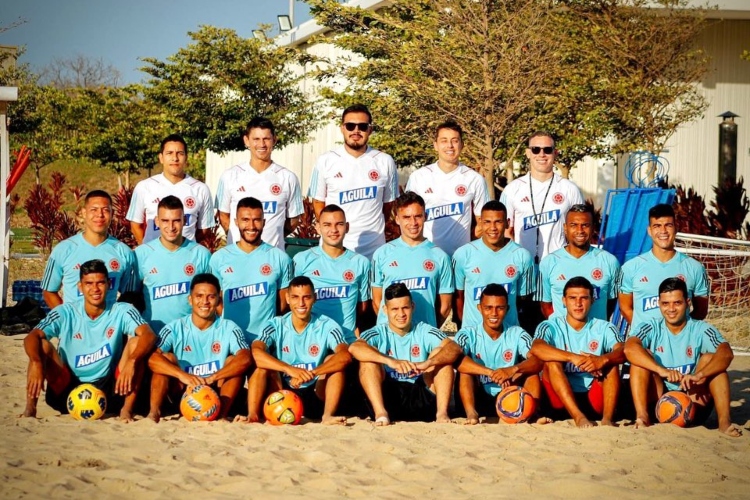 La Selección Colombia presente en Copa América de fútbol playa