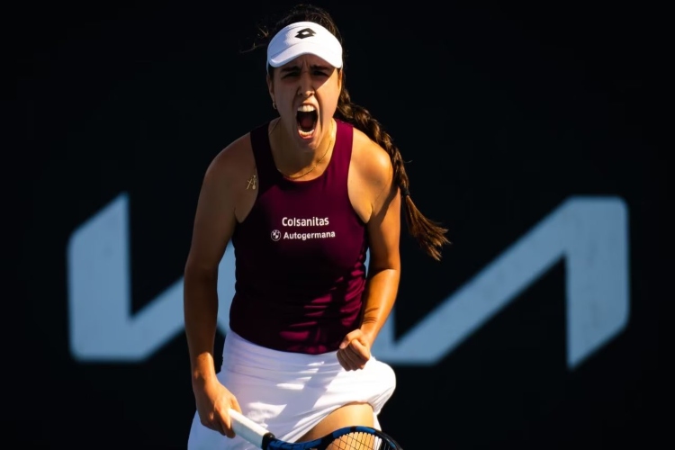 Un logró histórico consiguió Camila Osorio en el WTA 250 de Lyon al instalarse en semifinales del torneo francés