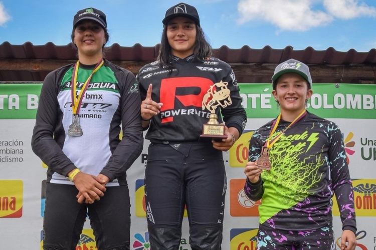 Gran final de la cuarta válida de la Copa Nacional de BMX Racing