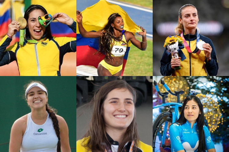 Gloria, orgullo y alegría: Las deportistas colombianas más grandes