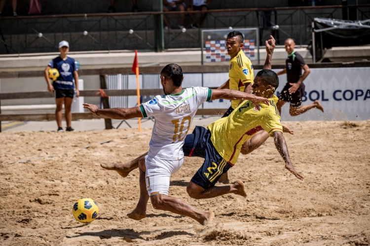 Colombia cayó ante Bolivia en la Copa América de fútbol playa
