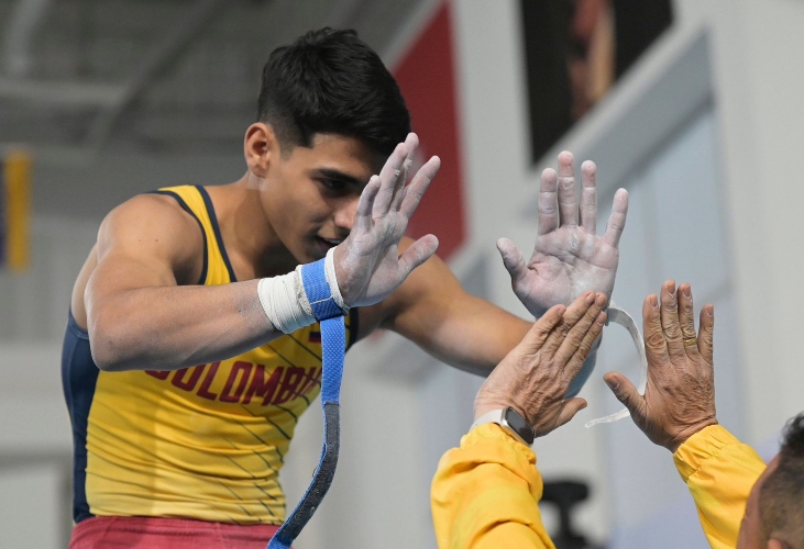 Colombia a paso firme en el Mundial de Gimnasia artística