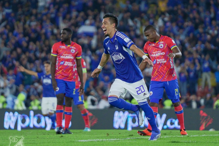 Millonarios consiguió los tres puntos venciendo al Deportivo Pasto
