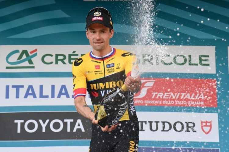 Roglic hace doblete en la Tirreno Adriático