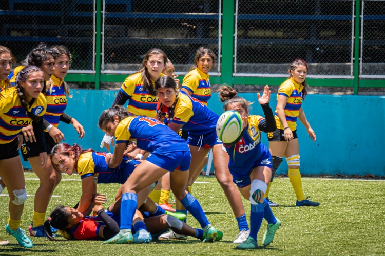 Colombia, potenciando el rugby femenino XVs