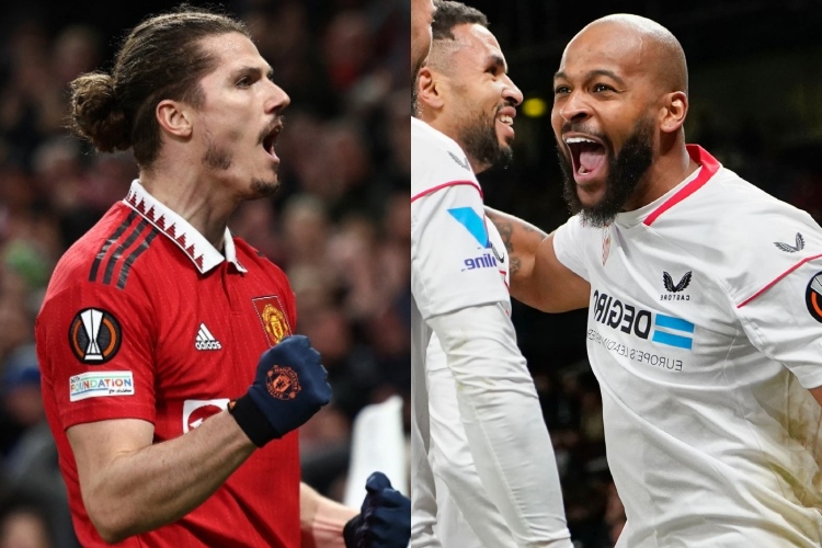 Europa League: Intenso empate entre Manchester United y Sevilla