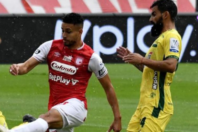 Santa Fe goleó a Bucaramanga