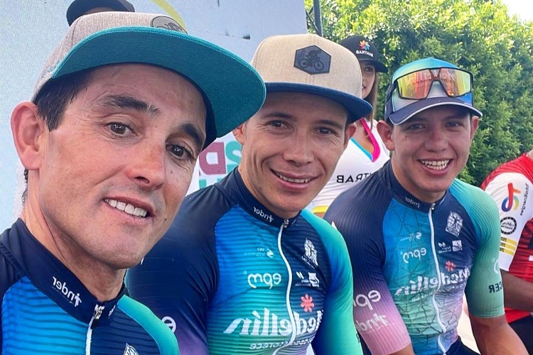 Team Medellín listo junto a Miguel Ángel López para Tour de Gila