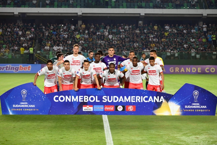 Copa Sudamericana: en tablas el partido entre Santa Fe y Goiás