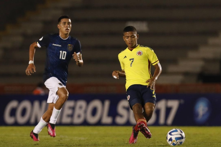 Dura caída de Colombia vs Ecuador 4-0 en Sudamericano Sub 17
