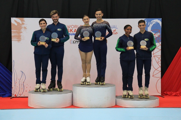Colombia campeón en el World Skate International Series de patinaje artístico