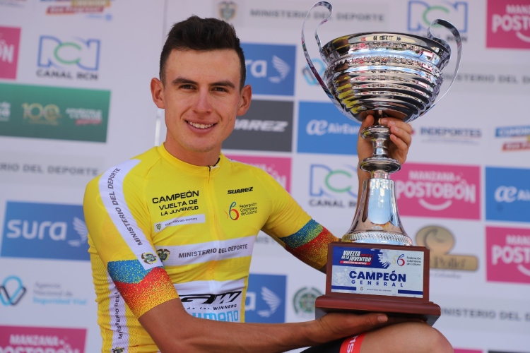 Germán Gómez se corona bicampeón de la Vuelta de la Juventud