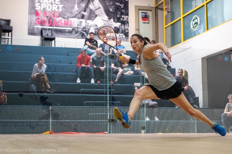 Catalina Peláez se consagró campeona del Mercedes Benz Dronsfields de Squash