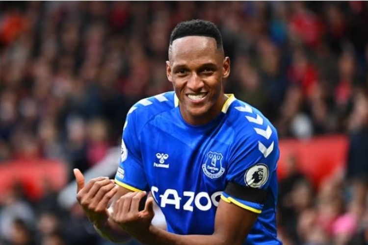 Yerry Mina salvador: Puso el tanto del empate de Everton en el último minuto