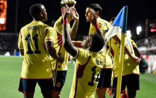 La Selección Colombia venció por la mínima a Irak