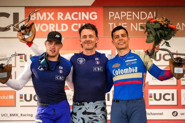 Diego Arboleda gana bronce en el Mundial de BMX