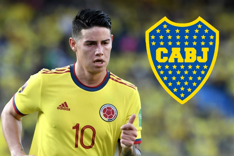 ¡Última hora! James rodríguez llegará a Boca Juniors