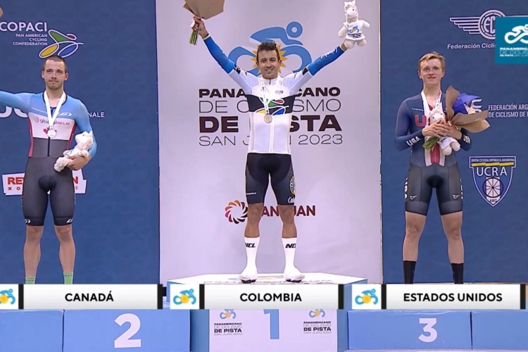 Colombia se viste de oro en el Panamericano de pista