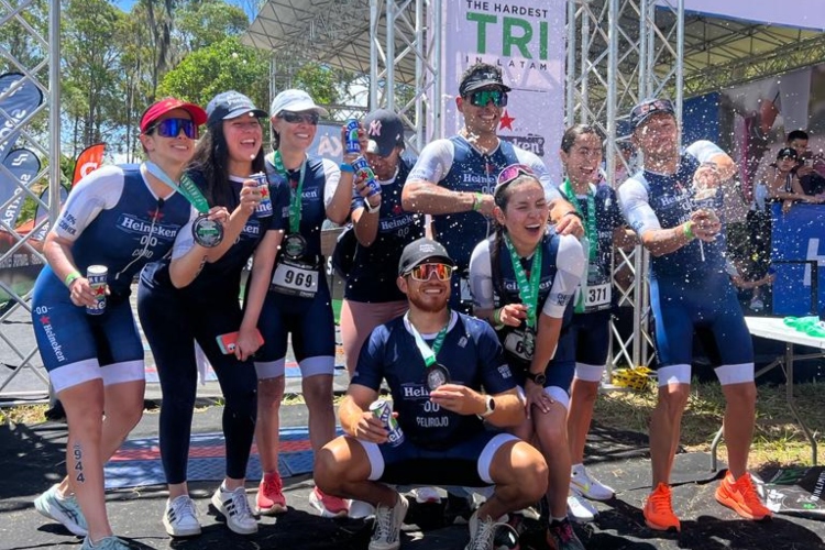 Heineken running en la media maratón de Bogotá