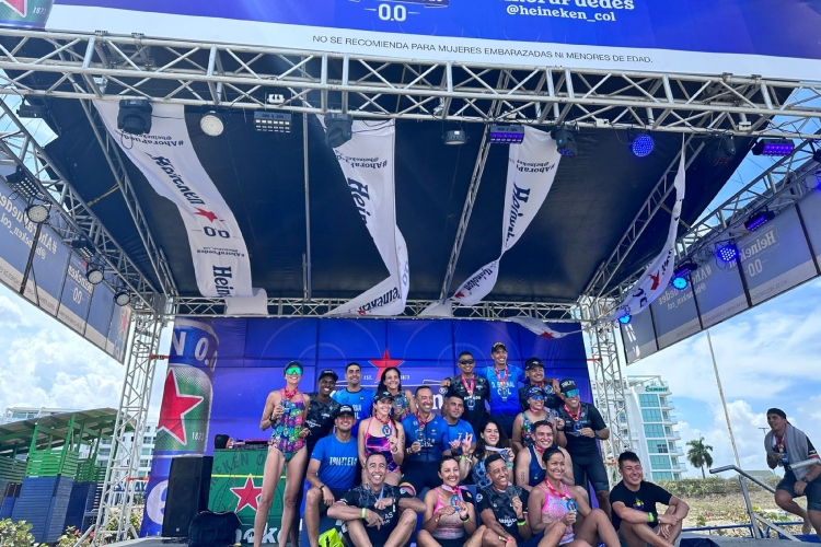 Heineken se une al mundo del Triatlón de Sportravel en El Peñol-Guatapé