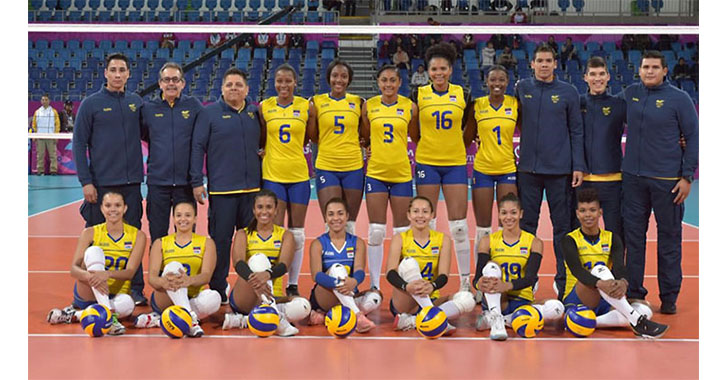 Selección Colombia de Voleibol gana debut ante Chile en Campeonato Suramericano en Brasil