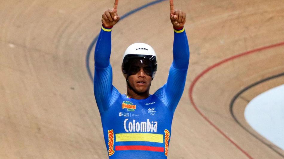 Mundial de Ciclismo: Kevin Quintero campeón de la prueba de keirin de Glasgow