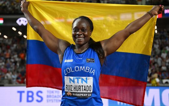 Mundial de Atletismo: Colombia se lleva la plata en mundial de jabalina en Budapest
