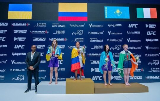 Orgullo Nacional, Sharity Badel se colgó el oro en el Campeonato Mundial Juvenil de MMA