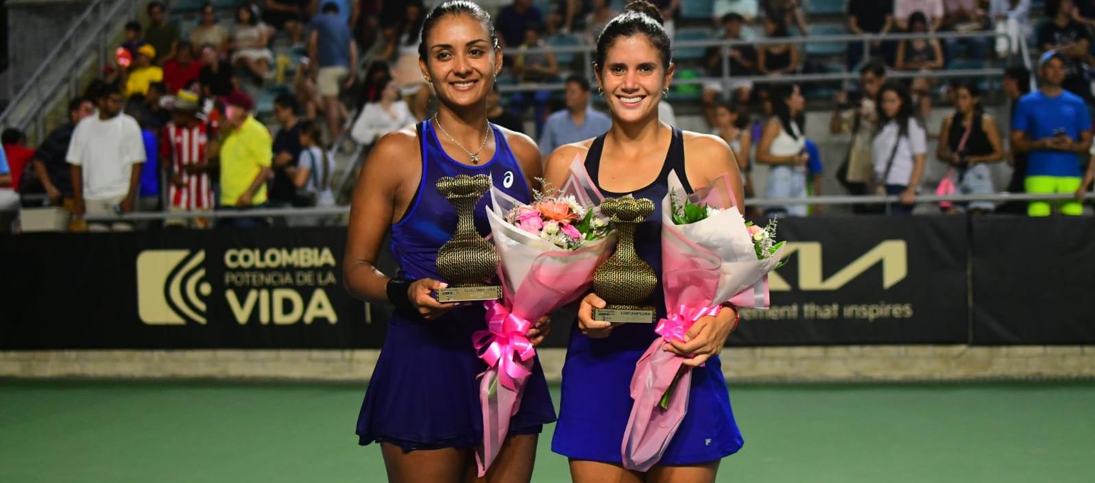 Colombia, subcampeona en los dobles del Barranquilla Open 2023