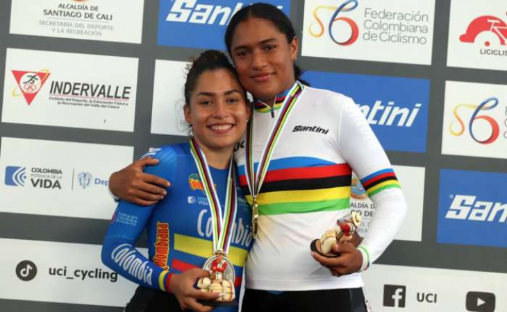 Mundial Junior de Ciclismo: Colombia se levantó seis veces en el podium
