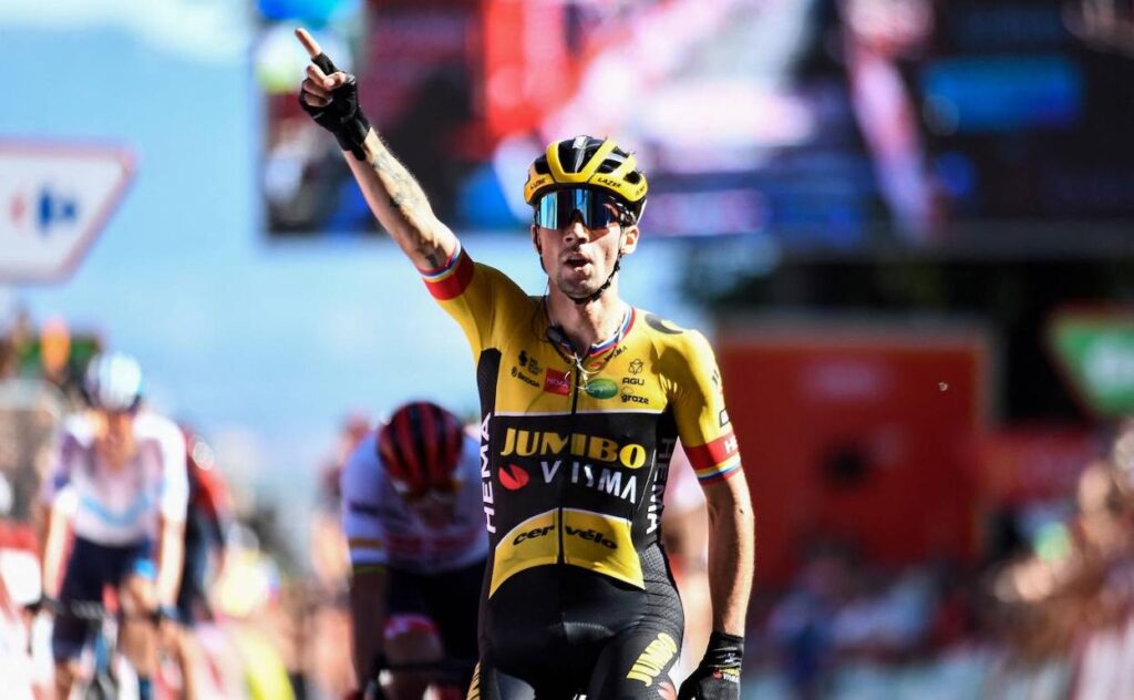 Vuelta a Burgos: El esloveno Primoz Roglic del equipo Jumbo-Visma ganó este jueves la tercera etapa